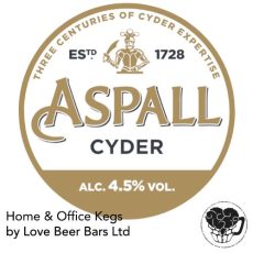 Aspall - Orange Cap - 4.5% Cider - 50L Keg (88 Pints) - S-Type