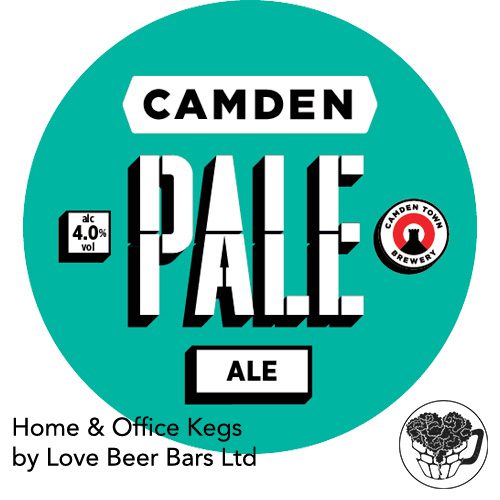 Camden - Pale - 4.0% Pale - 30L Keg (53 Pints) - A-Type