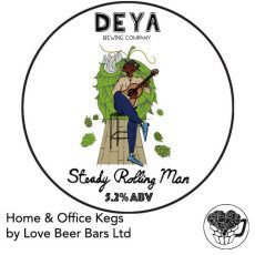 Deya - Steady Rolling Man - 5.2% Pale Ale - 30L Keg (53 Pints) - S-Type