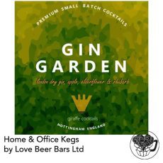 Gin Garden - 10.5% Cocktail - 20L Keg (160 Glasses) - S-Type