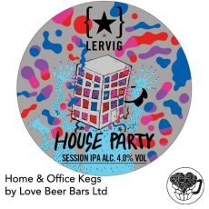 Lervig - House Party - 4.0% Pale - 30L Keg (53 Pints) - S-Type