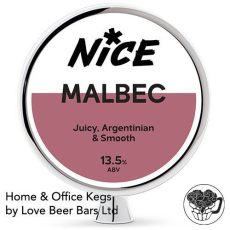 NICE - Malbec - 13.5% Wine - 20L Keg (KeyKeg) (160 Glasses) - KK-Type