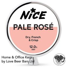 NICE - Pale-Rose - 12.0% Wine - 20L Keg (KeyKeg) (160 Glasses) - KK-Type