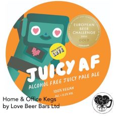Only With Love - Juicy AF- 0.5% Pale Ale - 30L Keg (53 Pints) - S-Type