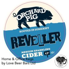 Orchard Pig - Reveller - 4.5% Cider - 50L Keg (88 Pints) - S-Type