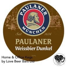 Paulaner - Weissbier Dunkel - 5.3% Wheat - 30L Keg (53 Pints) - A-Type