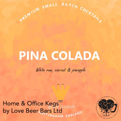 Pina Colada - 10.0% Cocktail - 12L Keg (96 Glasses) - S-Type