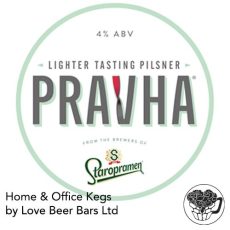 Pravha - 4.0% Lager - 50L Keg (88 Pints) - G-Type
