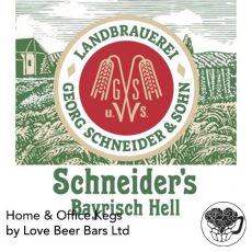 Schneider - Bayrisch Hell - 4.9% Lager - 50L Keg (88 Pints) - M-Type
