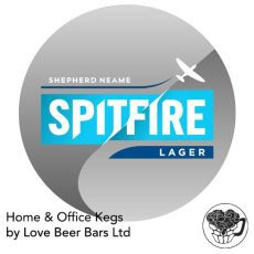 Shepherd Neame - Spitfire Lager - 4.0% Lager - 50L Keg (88 Pints) - A-Type