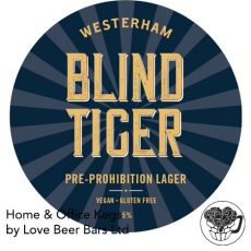 Westerham - Blind Tiger - 5.0% Lager - 30L Keg (53 Pints) - S-Type