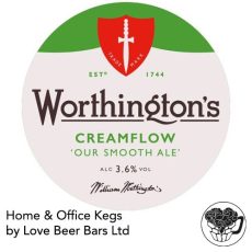 Worthingtons - Creamflow - 3.6% Bitter - 50L Keg (88 Pints) - G-Type