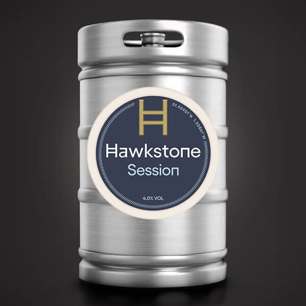 Hawkstone Keg Session Lager - 50L Keg