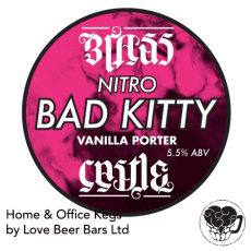 Brass Castle - Nitro Bad Kitty - 5.5% GF Porter - 30L Keg (53 Pints) - S-Type