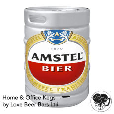 Amstel – 4.1% Lager – 50L Keg (88 Pints) – S-Type