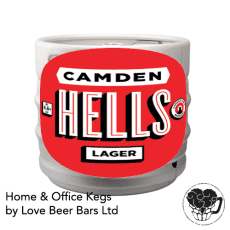 Camden – Hells – 4.6% Lager – 30L Keg (53 Pints) – A-Type