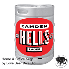 Camden - Hells - 4.6% Lager - 50L Keg (88 Pints) - A-Type
