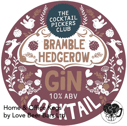 Cocktail Pickers Club - Bramble Hedgerow - 10.0% Cocktail - 20L Keg (160 Glasses) - S-Type