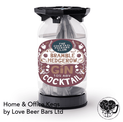 Cocktail Pickers Club - Bramble Hedgerow - 10.0% Cocktail - 20L Keg (160 Glasses) - S-Type
