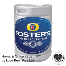 Fosters - 3.7% Lager - 50L Keg (88 Pints) - S-Type