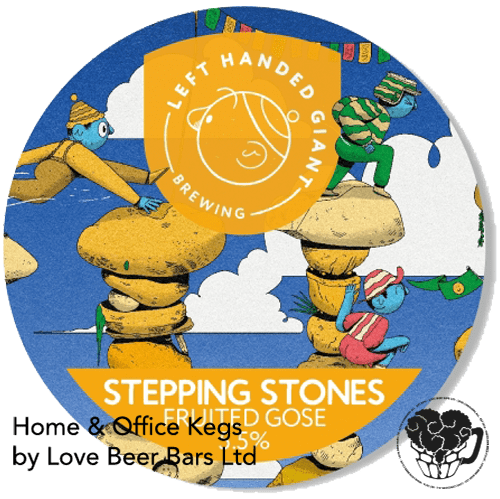 Left Handed Giant - Stepping Stones - 5.5% Sour - 30L Keg (KeyKeg) (53 Pints) - KK-Type