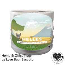 Lost & Grounded – Helles- 4.4% Lager – 30L Keg (53 Pints) – S-Type