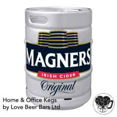 Magners – 4.5% Cider – 50L Keg (88 Pints) – G-Type