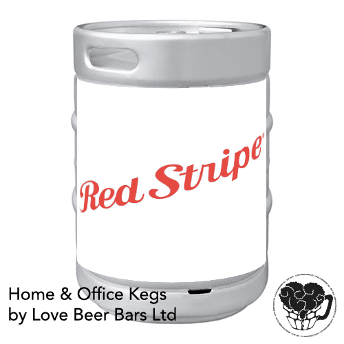 Red Stripe - 4.7% Lager - 50L Keg (88 Pints) - S-Type