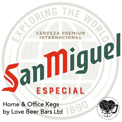 San Miguel - 5.0% Lager - 50L Keg (88 Pints) - S-Type