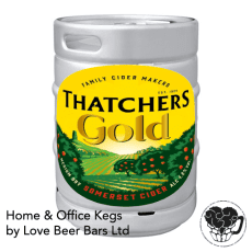 Thatchers – Gold – 4.8% Cider – 50L Keg (88 Pints) – G-Type