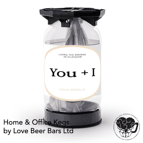 You & I - Cola & Vanilla - 0.0% Kombucha - 30L Keg (53 Pints) - S-Type