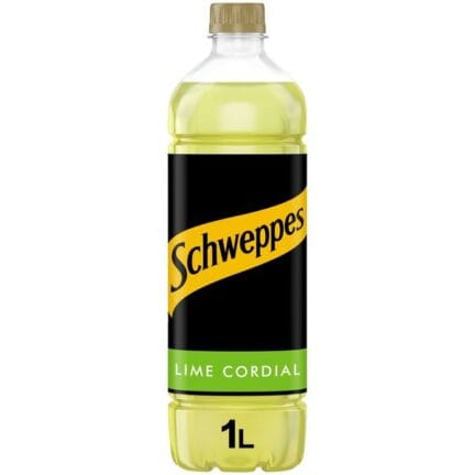 Schwepp Lime Cordial Pet - 1L