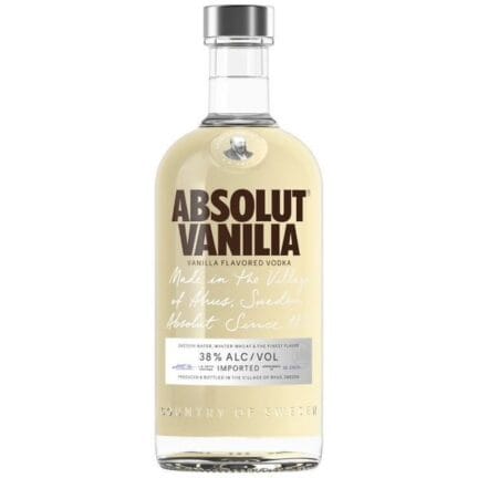 Absolut Vanilla Vodka 38% - 70cl
