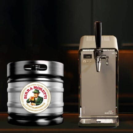 Draughtsmith Studio Machine - Tap25 - White - Birra Moretti Bundle