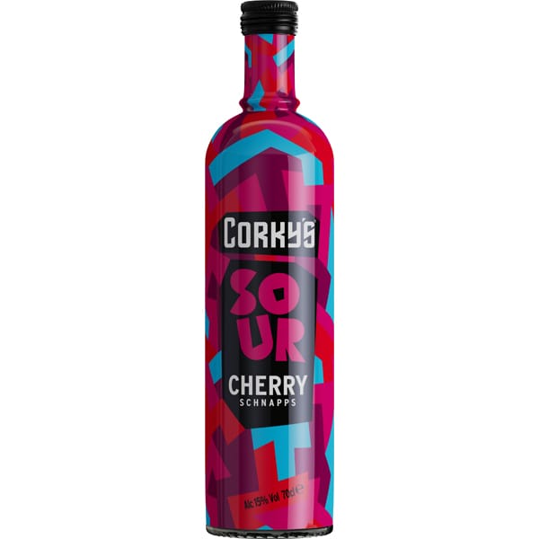 Corkys Cherry Vodka Shot - 70cl