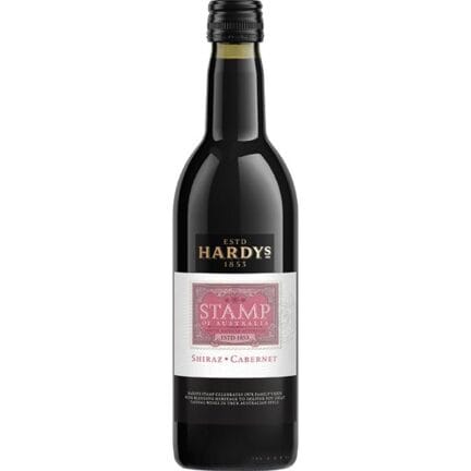 Hardys Stamp Shiraz Cab - 187cl
