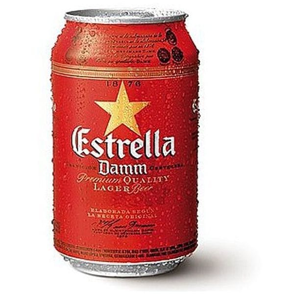 Estrella Damm Cans - 330cl