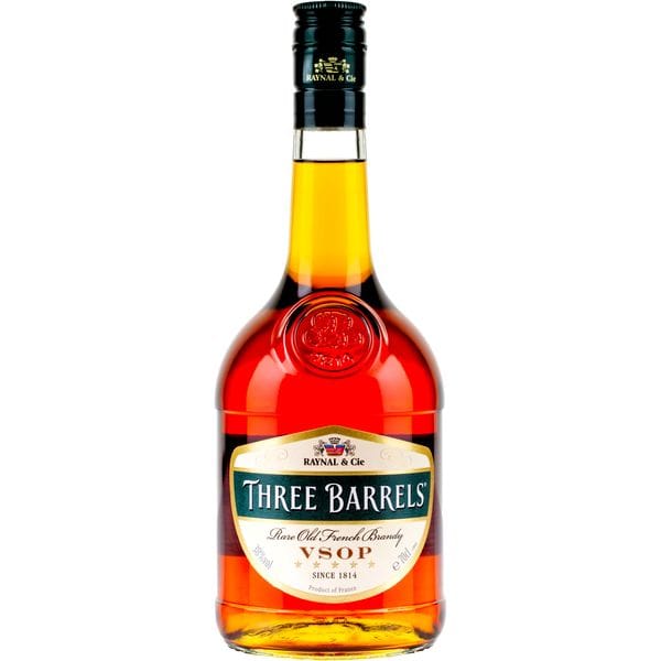 Three Barrels Vsop 38% - 70cl