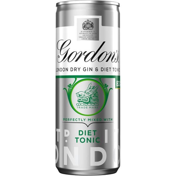 Gordons & Slim Tonic 5% - 250cl