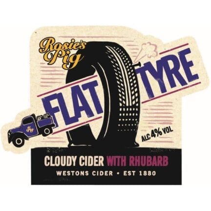 Rosie Pig Rhubarb Cider - 10L