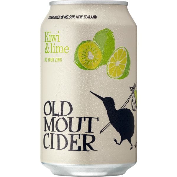 Old Mout Kiwi & Lim Can - 330cl