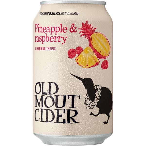 Old Mout P/App&Rasp Can - 330cl