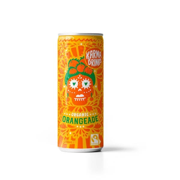 Karma Summer Orange Can - 250cl