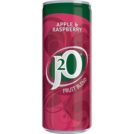 J2O Apple & Raspbry Can - 250cl