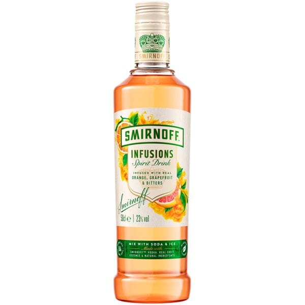 Smirnoff Inf Orange/Grape - 50cl