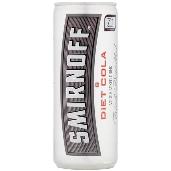 Smirnoff & Diet Cola - 25cl