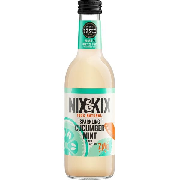 Nix & Kix Cucumbr Mint - 330cl