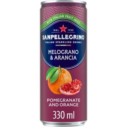 Sanpellgrino Melngrn Cn - 330cl