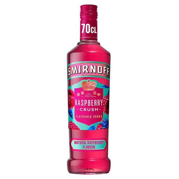 Smirnoff Raspb Crush - 70cl