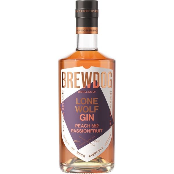 Lonewolf Peac Pfruit Gin - 70cl